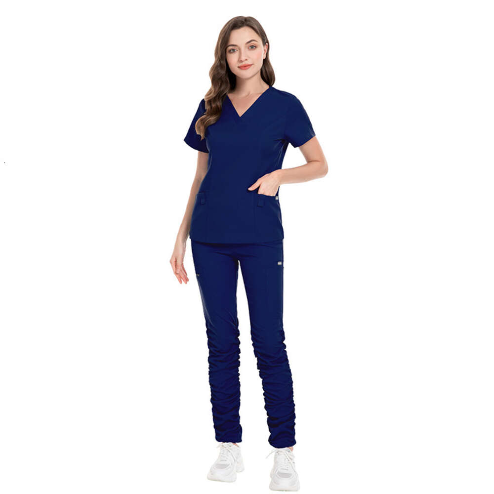 Niaa Hinn Scrub Set Scrubs Undefined New Arrival New Product High Elasticity Long Versatile Ventilation Temperament Short Waist