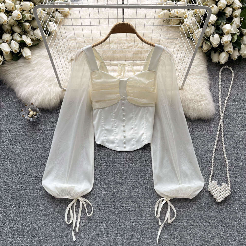 Short-sleeved Long Sleeve Tee Shirts Harajuku Print Vintage Sports Fitness Turtleneck Chiffon Round Neck Stretch Casual Undershirt Women's T Shir