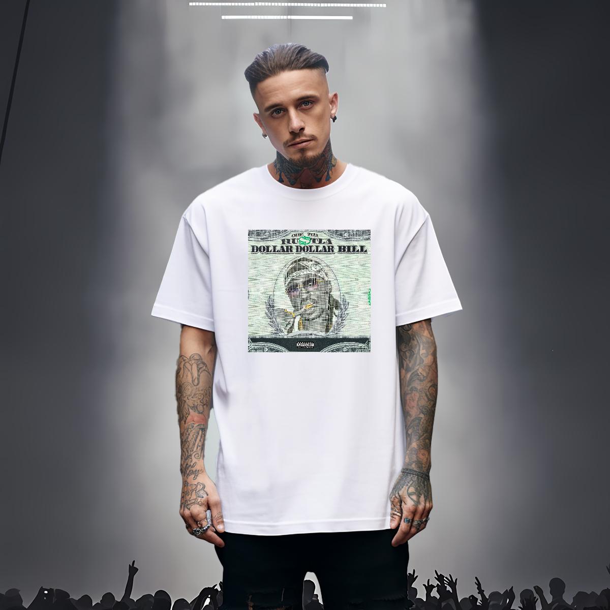 New Designer T Shirts Men XH 230g Cotton DIY Couples T Shirts Anime Printing Street Short Sleeve Cotton O-Neck Cool Polos