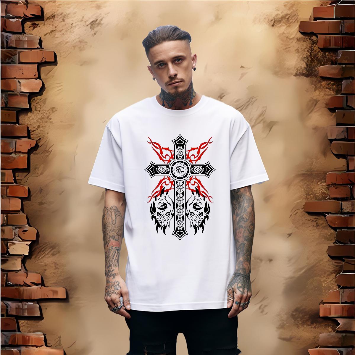 Soft Men Tees fathion 100% Cotton 230g Crew Neck Cotton Breathable Outdoor Man T Shirts Plus Size Custom Brand Tshirts