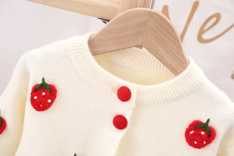 Clothing Sets Baby Girls Clothes Set Autumn Winter Cartoon Grape Clothing Set New Kids Knitted Sweet Outfit Children Clothes Suit