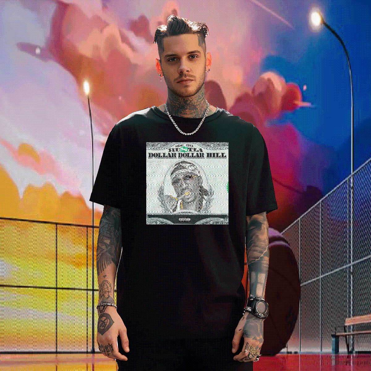 Loose Men Tops Tees XH 230g Cotton Short sleeve Cotton Soft High Street Hip Hop T-Shirts Black White Customized Tees Shirts