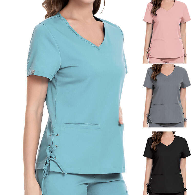 Niaa Hinn Scrubs New Product New Arrival Show Thinness High Elasticity French Gentle Wind Popular Versatile Ventilation Linen Bifurcated Self-cultivat