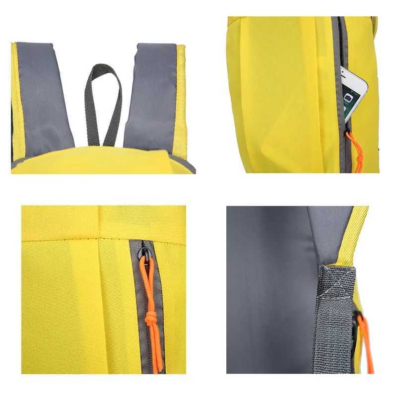 Outdoor Bags Outdoor Sports Light Weight Waterproof Backpack Travel Hiking Bag Zipper Adjustable Belt Camping Knapsack Men Women Child 10L z240717cat