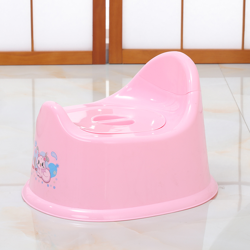 Children's toilet seat, high backrest, children's basin