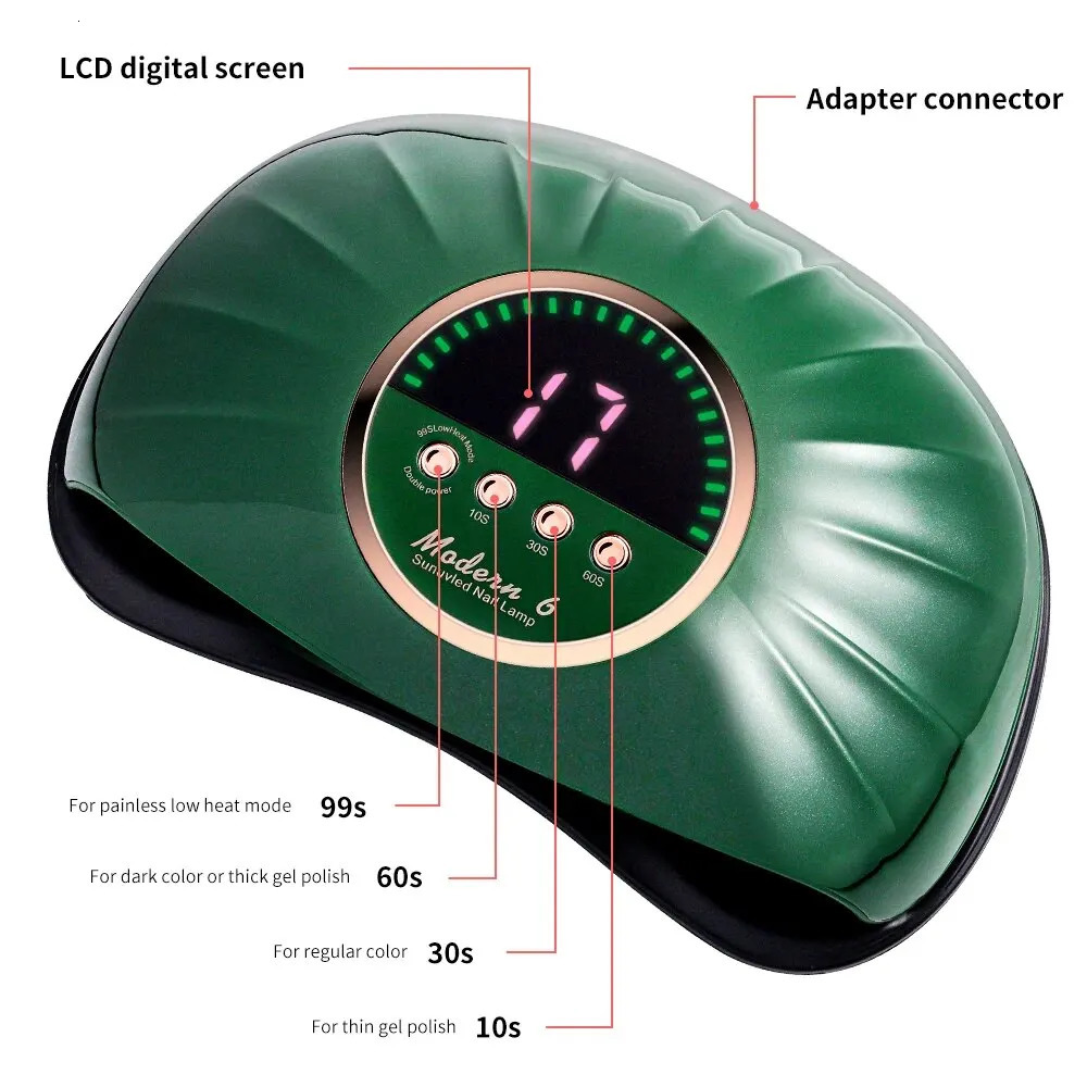 69LEDS Professional UV LED Nail Dryer Lamp for Drying All Nail Gel Polish Infrared Sensor Nail Lamp for Manicure Salon Tool 240715