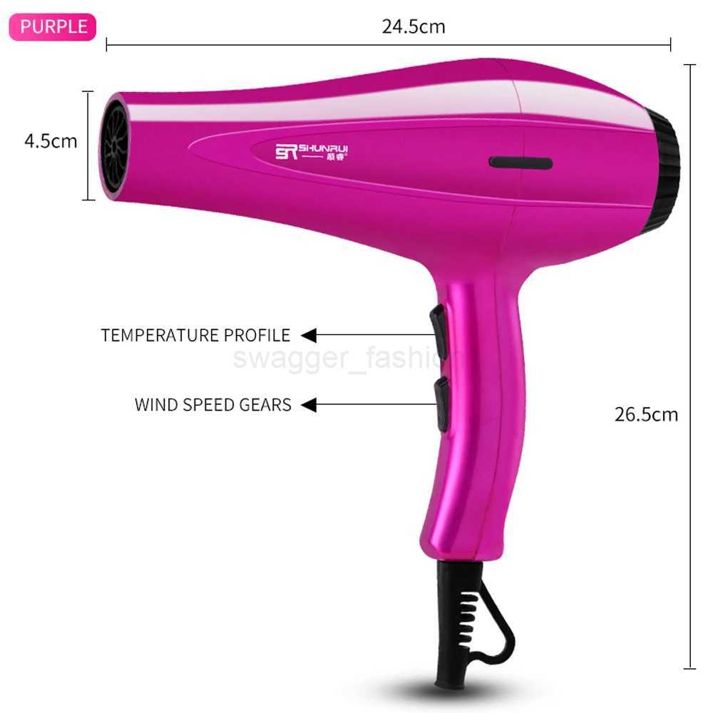 Professional Hair Dryer Strong Power Barber Salon Styling Tool Hot/Cold Air Blow Dryer For Salons And HouseholdLadies Hair DryerBkl240717