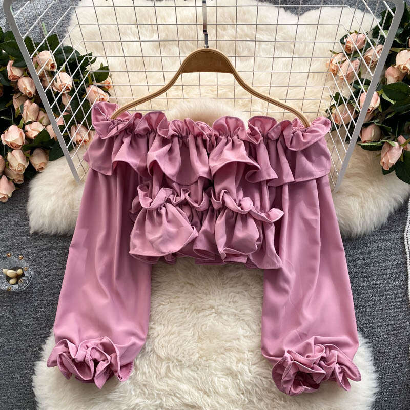 Tops New Merchandise Best Saller Loose Versatile Fashion Summer Printing Short Sleeve Slim Crop Top Casual Turtleneck Slim-fit Stripe Street Activity 