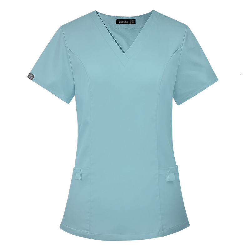 Scrub Set Scrubs for Women Uniform Undefined Designer Two Piece Set Women New Product Washable High Elasticity Leisure Time Fashion Temperament Loose 