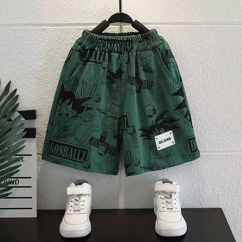 Clothing Sets Childrens Summer Sleeveless Set 2024 New Western Style Childrens Summer Clothes Boys Baby Thin Tank Top Two Piece Set Trendy