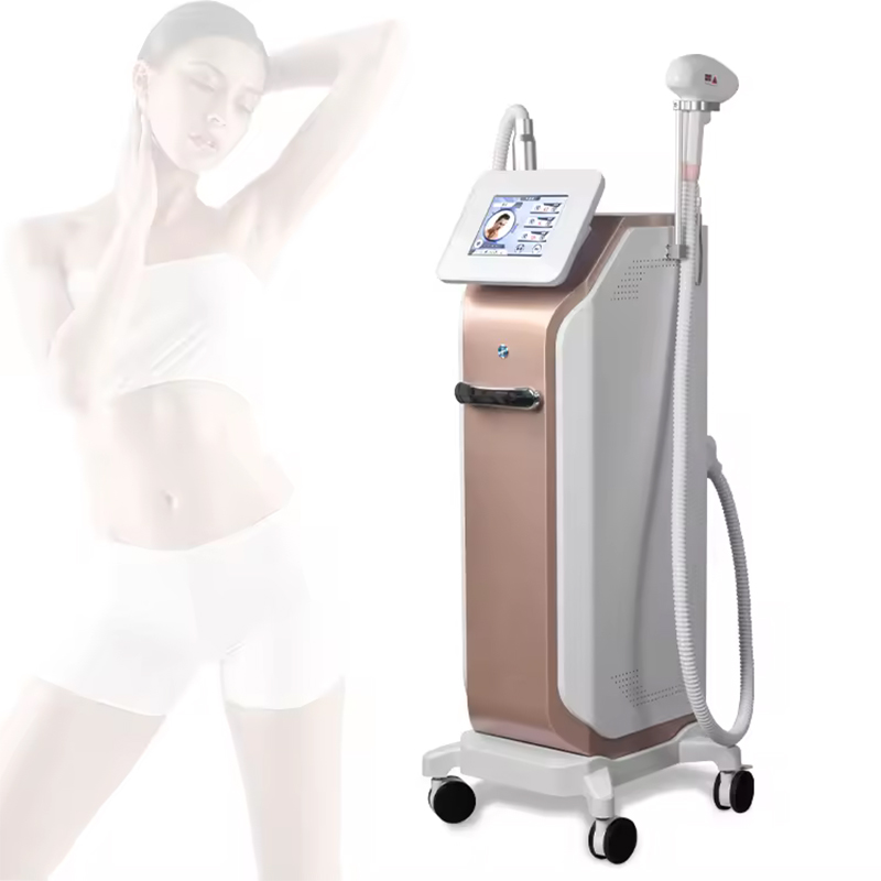 Newest Q Switched 808 Hair Removal Ice Cooling System ND Yag Laser Tattoo Removal Picosecond Laser Skin Rejuvenation Pico Laser Machine