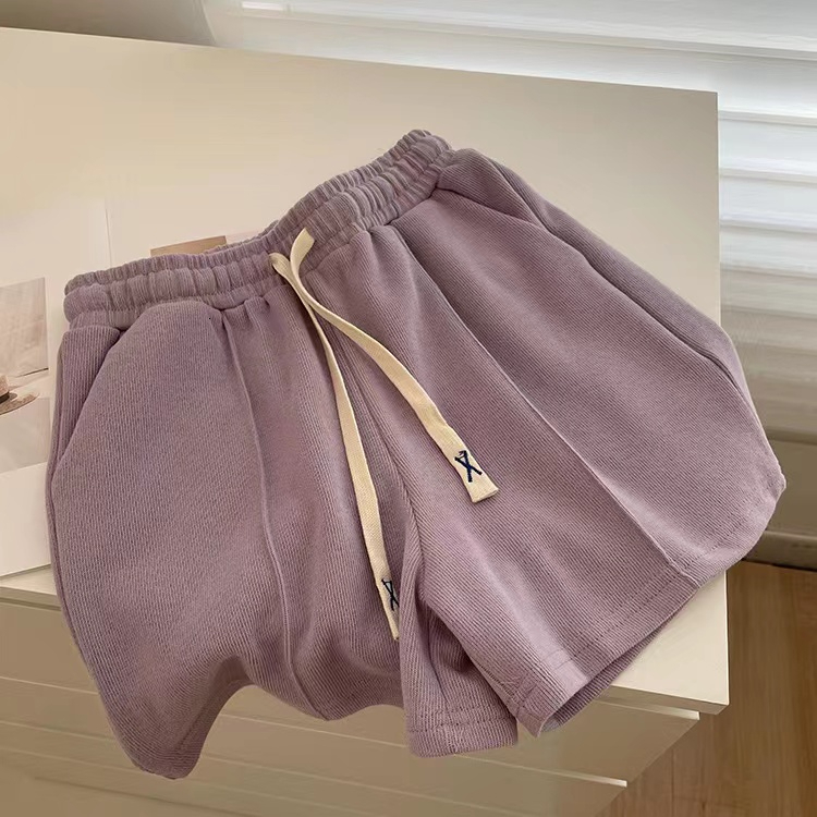 Mini casual sports shorts for women's summer