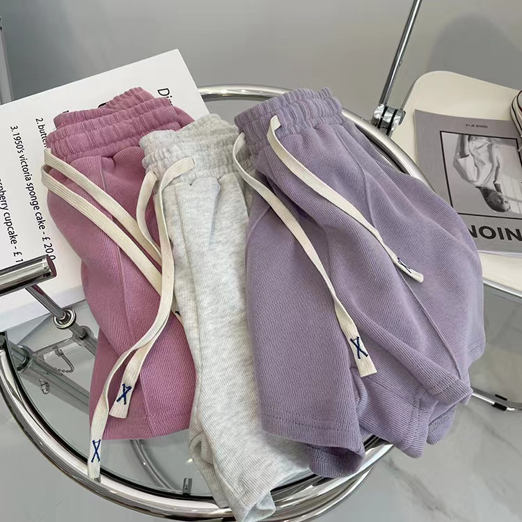 Mini casual sports shorts for women's summer