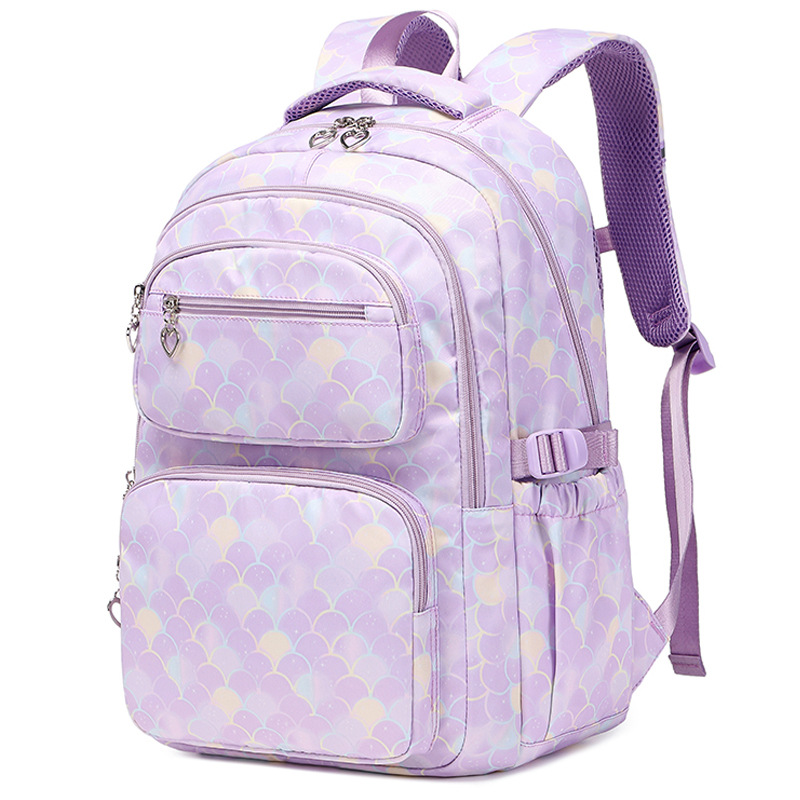Girls Backpack for Elementary Kids School Bookbag Set Cute School Backpacks for Girls Water Resistant with Lunch Bag Pencil Case