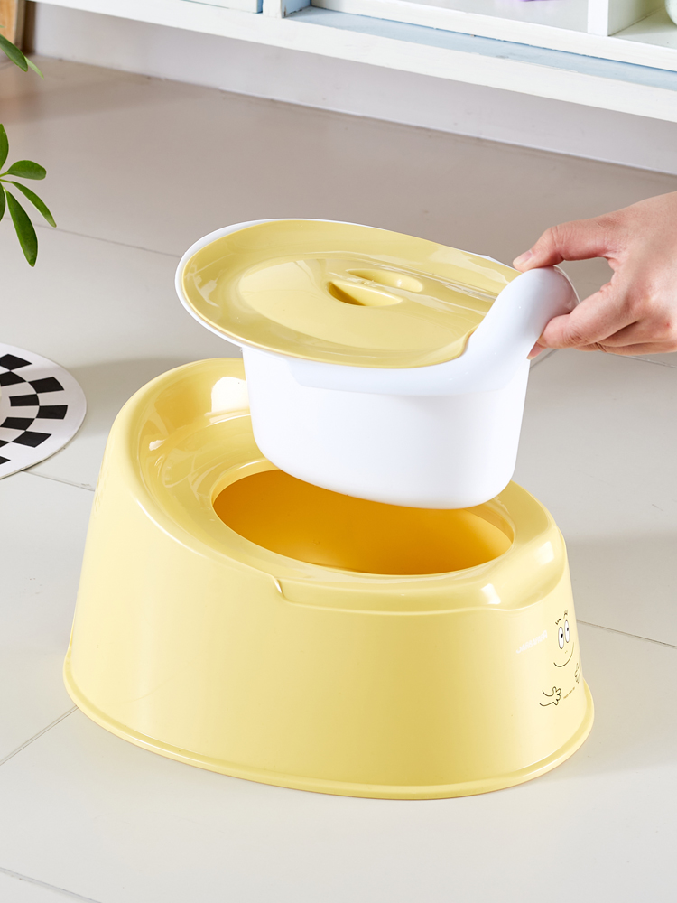 Simple baby pot pee trainer plastic closestool training