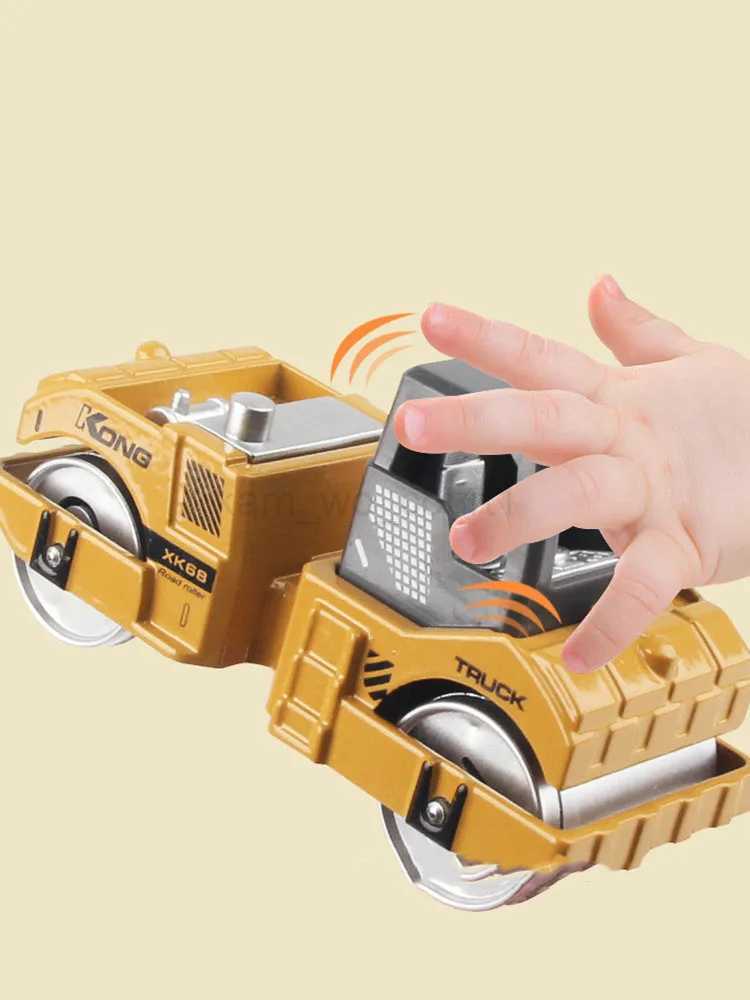 6pcs/set Alloy Engineering Truck Toy Car Classic Construction Model Vehicle Loader Tractor Excavator Toys for 3 years Boys GiftsM240717