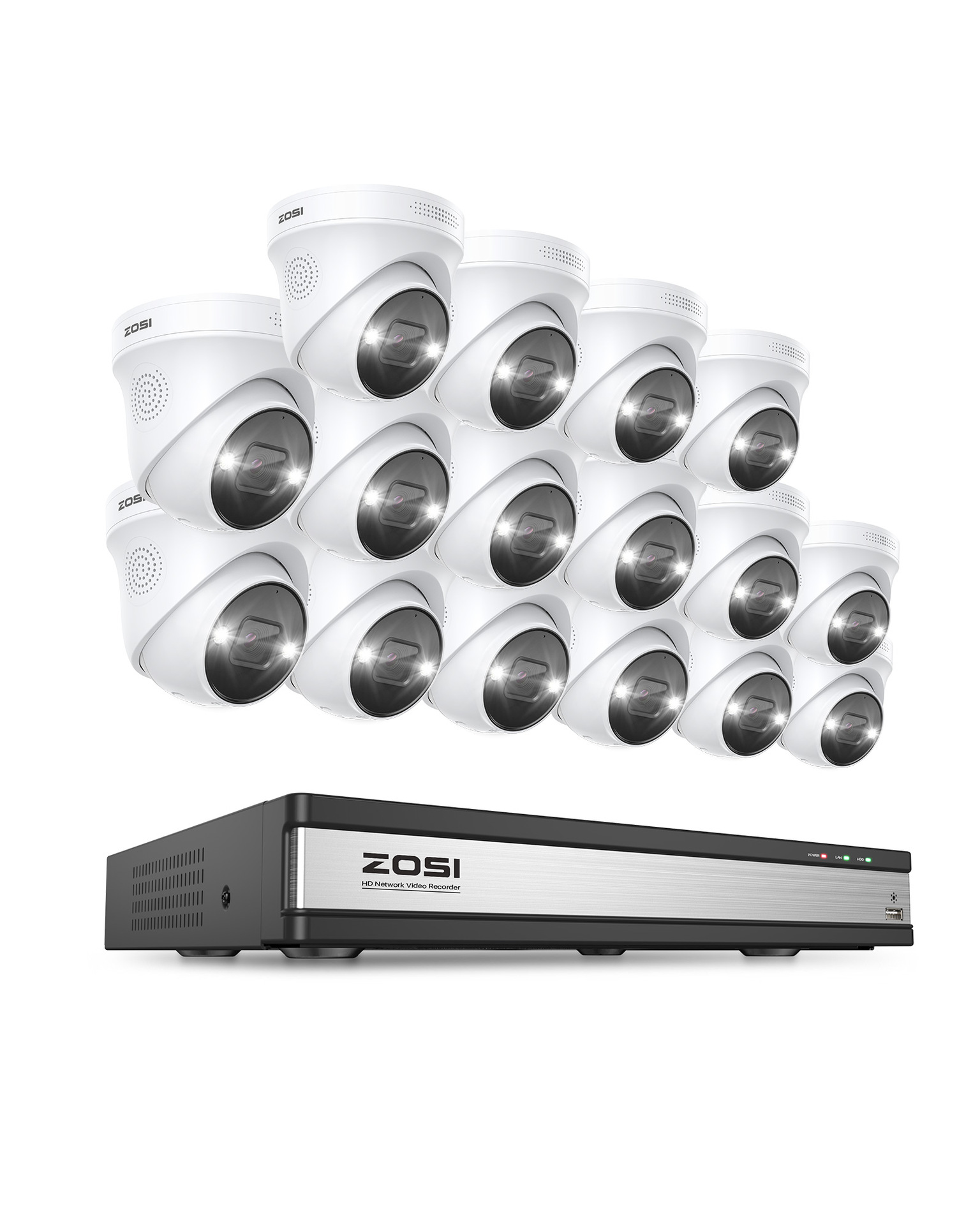 IP Cameras Reolink 4K 8CH for person/vehicle detection of 4MP/5MP IP security cameras NVR 24/7 H.265 video recorder 12MP monitoring kit NVR kit d24051