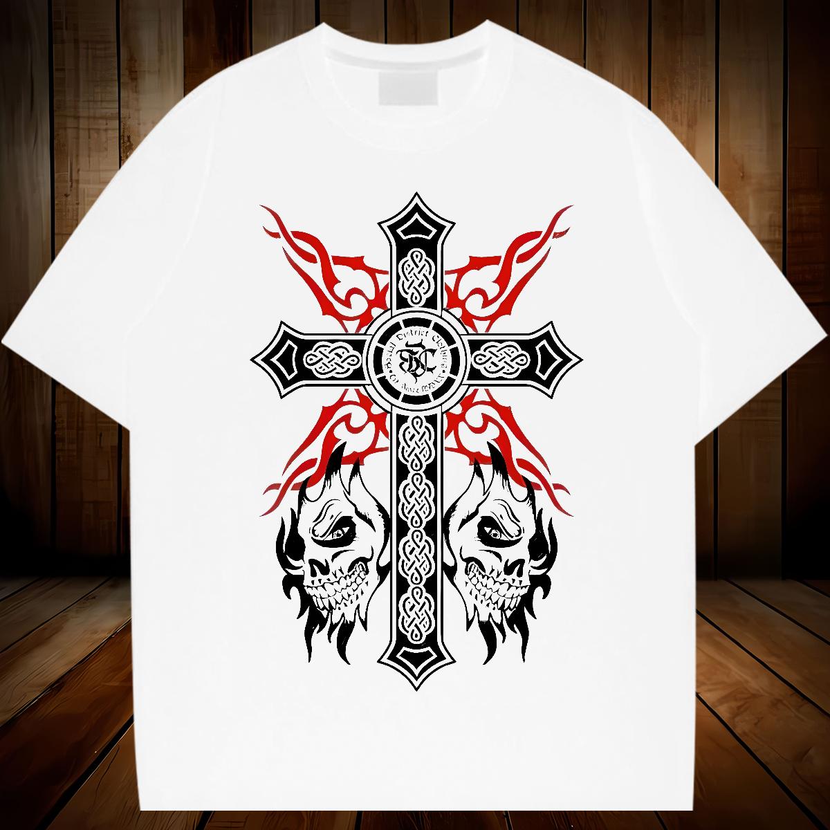 Customized T-Shirts for Men fathion 100% Cotton 230g Asian Size Casual Daily Wear Mens Tshirts Round Neck Short Sleeve Popular