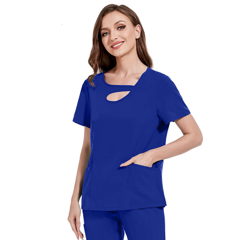 Niaa Hinn Scrubs Set New Arrival New Product Non-ironing High Elasticity French Washable Gentle Wind Versatile Leisure Time Loose Novelty Temperament