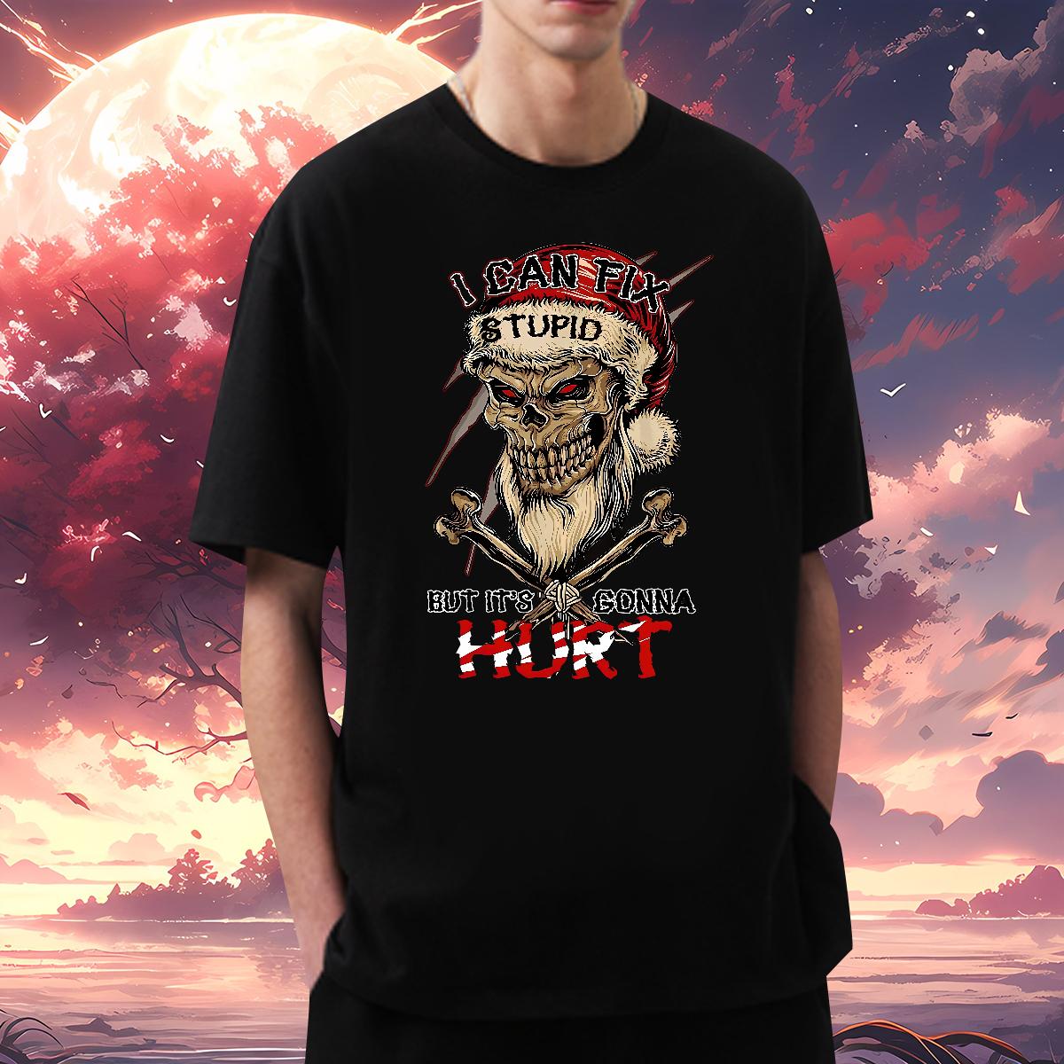 Soft Tshirts Skeleton 100% Cotton 230g Cotton Breathable Soft Sport Man T Shirts Oversized 3XL 4XL New Designer Tees Shirts