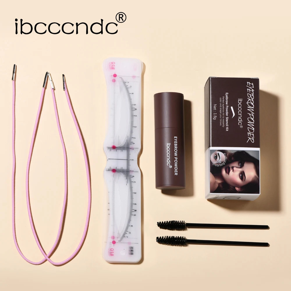 Eyebrow Powder Stamp Set 12 Styles/Set Eyebrow Card Drawing Guide Template Card Reusable Easy Makeup Long Lasting 240715