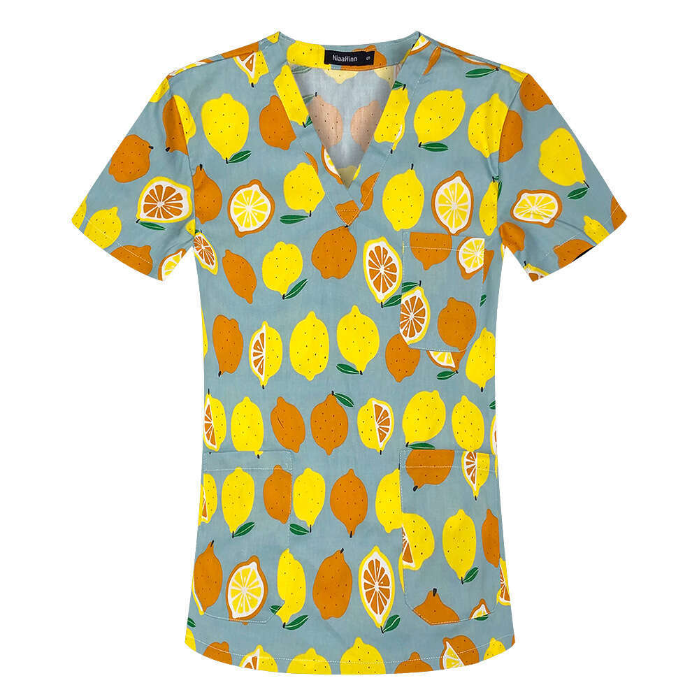 Niaa Hinn Undefined Scrub Set New Product New Arrival Washable Non-ironing Gentle Wind New Pattern Printing Business Affairs Novelty Self-cultivation 