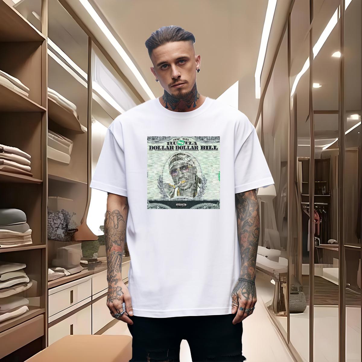 Designer T-Shirts XH 230g Cotton Hip Hop Cotton O Neck Short Sleeves Tshirt for Man Woman Fashion Customized Print Wear