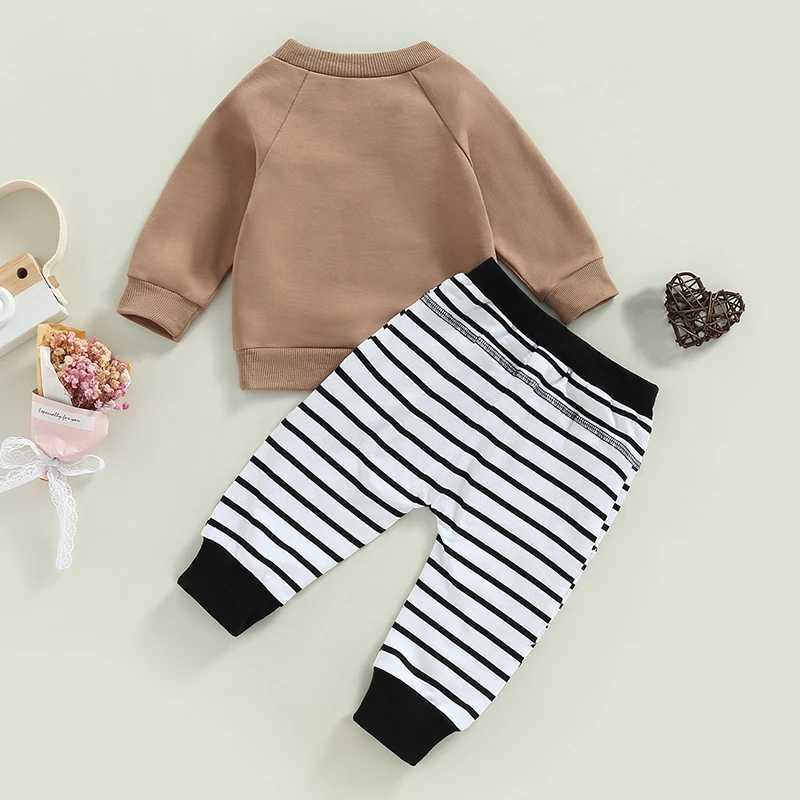 Clothing Sets Autumn Fashion Baby Clothing Toddler Baby Boy Clothes Set Newborn Sweatshirt + Stripe Pants Kids Suit Outfit Costume Sets