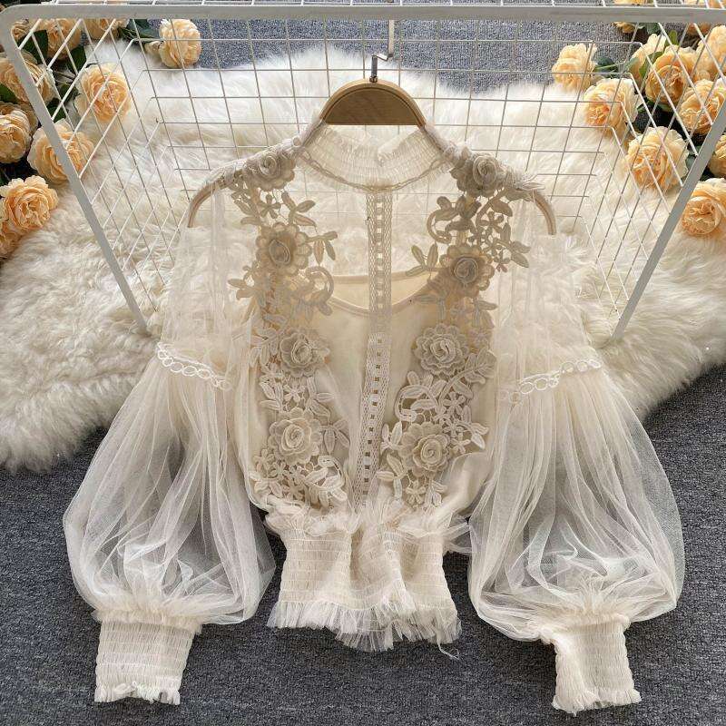 New Merchandise Best Saller Retro Spring Female Harajuku Print Vintage Bottoming Backless Collar Blouse Stretch Casual Undershirt Street Activity Crop