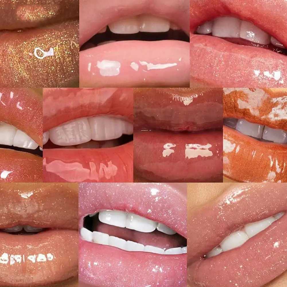 Mirror face l Lip gloss Waterproof long-lasting moisturizing lipstick gloss Lip gloss Womens cosmetics 6 colorsW241223