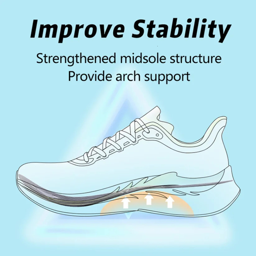 Carbon Fiber Insule Rigidity - a powerful booster 45 ° Insule for competitive running exercise testing and marathon training runs 240704bj