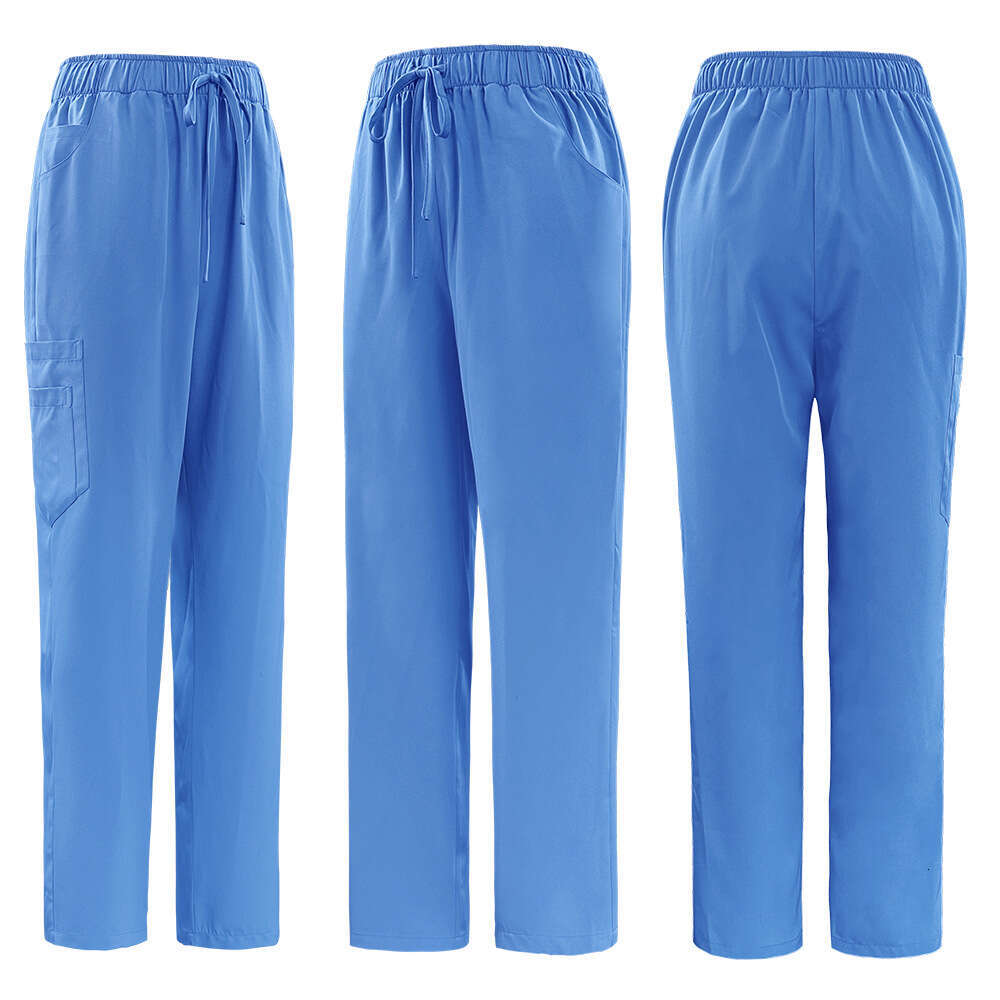 Zip Up Scrubs for Women Uniform Undefined New Product Long High Elasticity French Gentle Wind Temperament Solid Printing Ventilation Waist Linen Sexy 