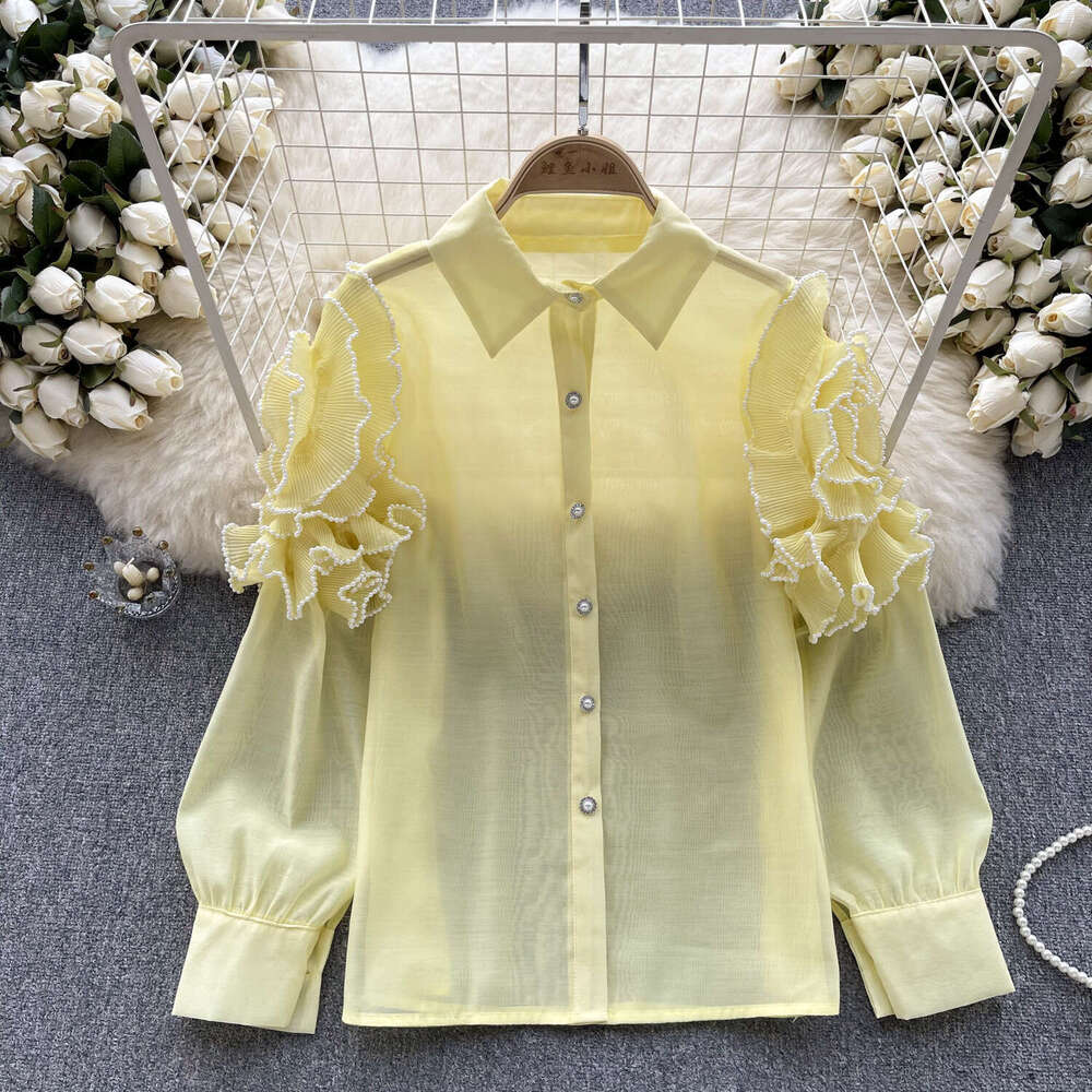 Tops Women New Merchandise Best Saller Female Summer Slim Crop Top Casual Long Sleeve Tee Shirts Long-sleeved Brushed Chiffon Backless Women's T 