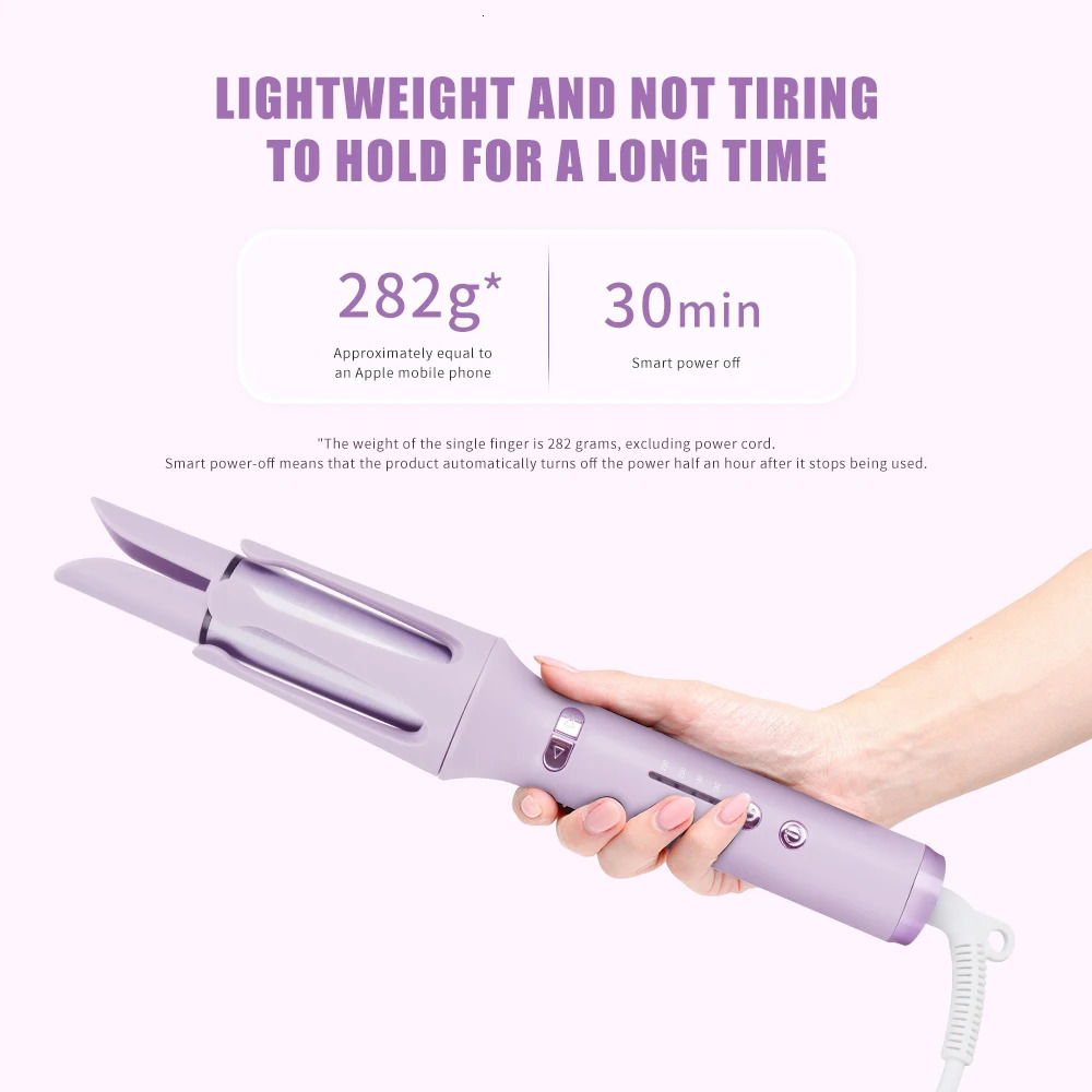Automatic Hair Curler 32MM Auto Rotating Ceramic Hair Roller Professional Curling Iron Curling Wand Hair Waver Plancha De Pelo 240712