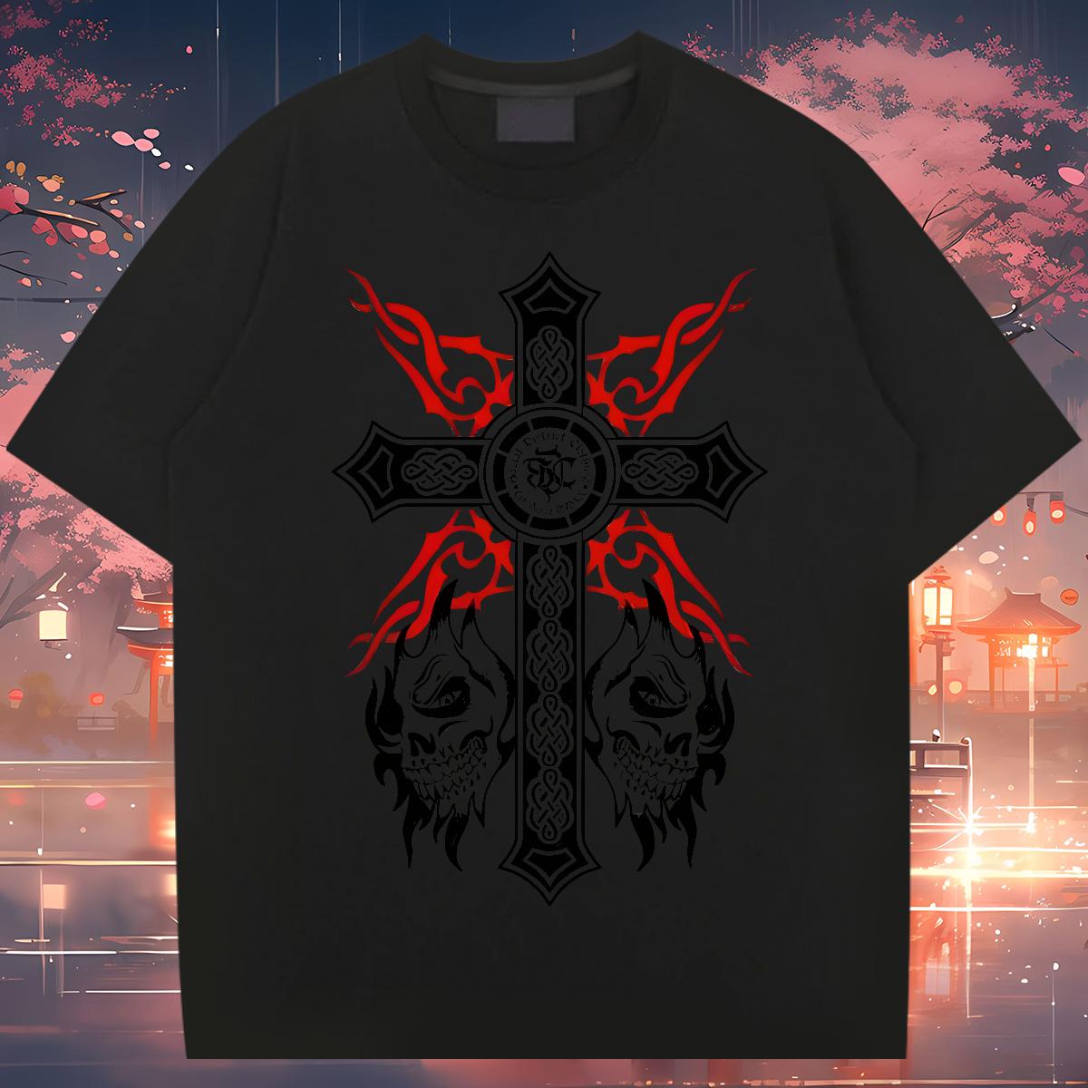 Stylist Mens T Shirts fathion 230g 100% Cotton DIY Printed Street Wear Mens Tshirts Cotton Breathable Wholesale