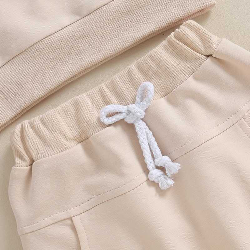 Clothing Sets Autumn Infant Baby Clothing Sets Toddler Boys Long Sleeve Rugby Print Sweatshirt + Pants 2pcs Suit Kids Casual Clothes Set