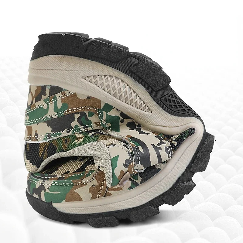 Tactical mens sports shoes mesh hunting shoes mens wear-resistant and breathable sports shoes camouflage anti slip shoes 240715