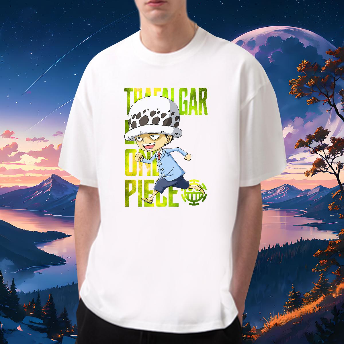 2024 Designer T Shirt For Man Hat 100% Cotton 230g DIY Anime Sports Casual Mens Tshirts Short Sleeve Cotton O-Neck Wholesale