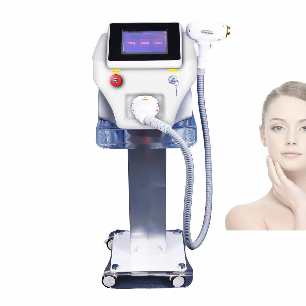Permanent 808nm diode laser painless all body ice cooling hair removal epilator hair removal machine