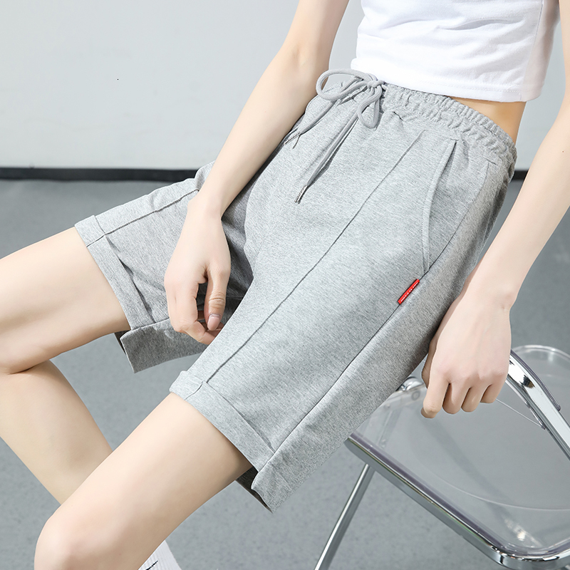 Sports shorts for women wearing out 2024 new loose casual versatile summer thin pants, plus size home sleepwear trend