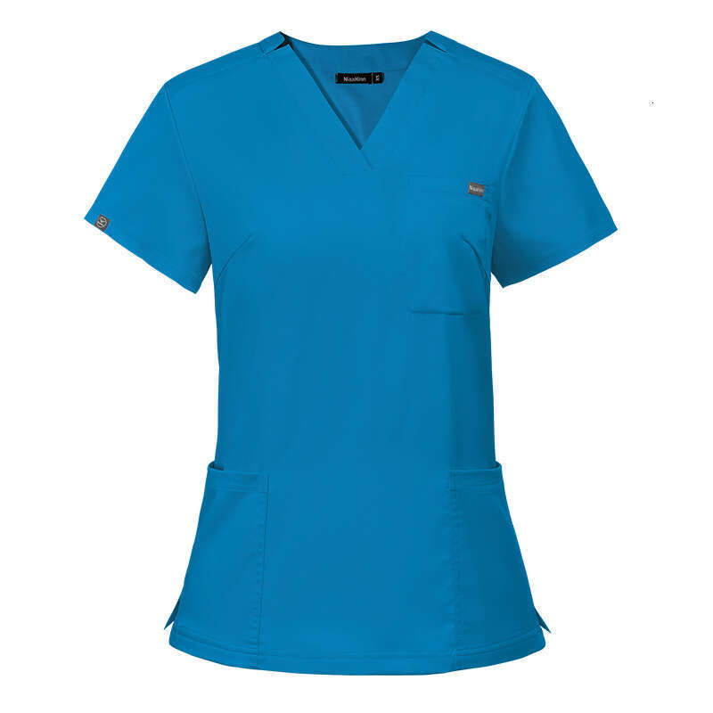 Niaa Hinn Zip Up Scrubs Arrival New Product High Elasticity French Non-ironing Gentle Wind Long Leisure Time New Pattern Ventilation Temperament Self-