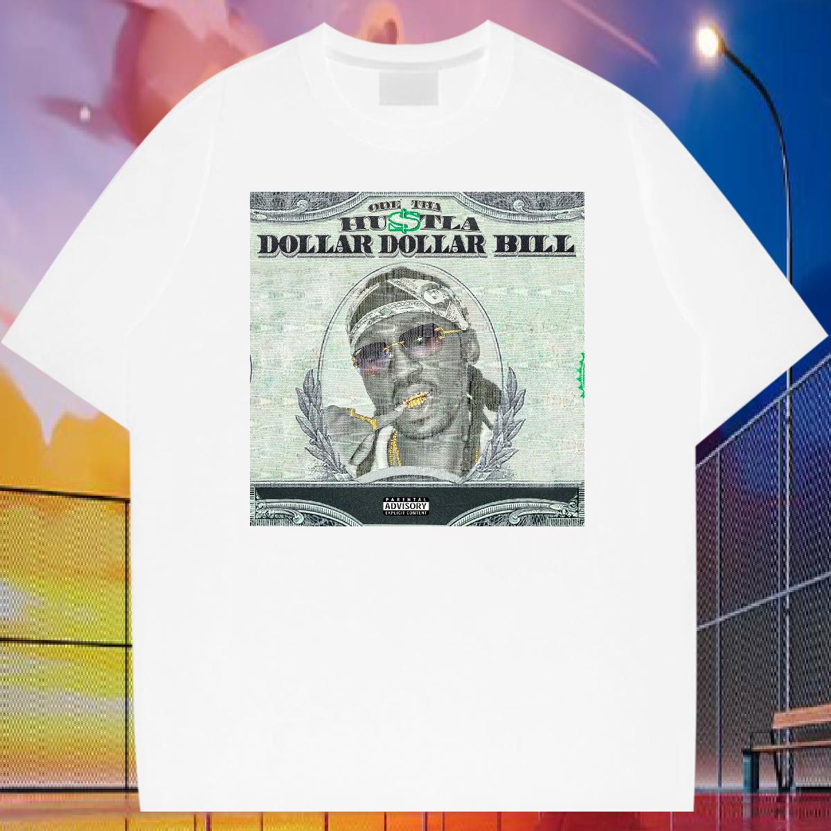 Loose Men Tops Tees XH 230g Cotton Short sleeve Cotton Soft High Street Hip Hop T-Shirts Black White Customized Tees Shirts