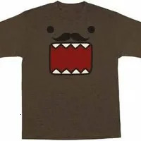 Pure cotton short-sleeved T-shirt domo printing versatile casual summer top y2k fashion loose age-reducing base T-shirt ins 240710