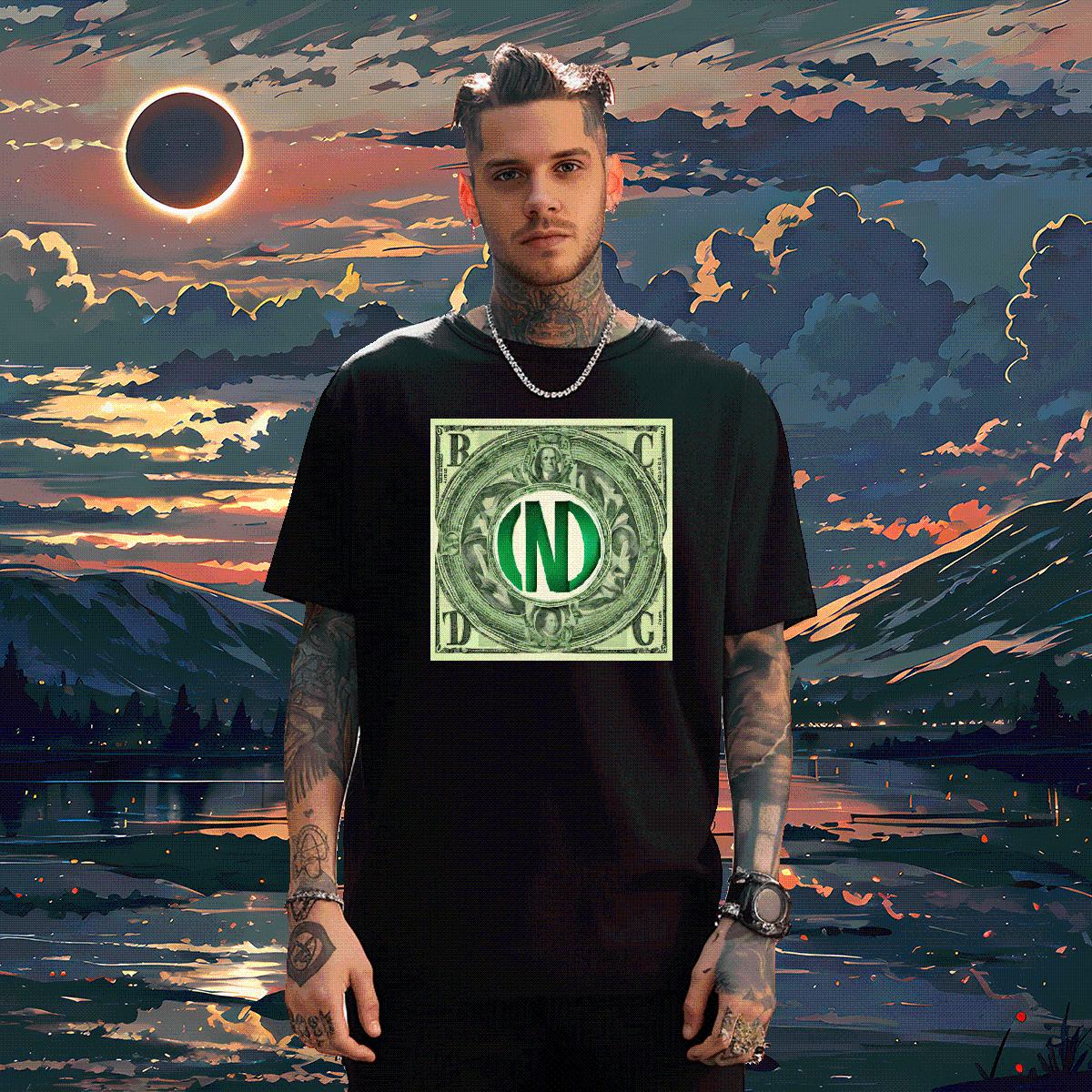 Brand Men T Shirts XH 230g 100% Cotton Anime Print Couples T Shirts Street Wear Round Neck Short Sleeve 5A Top Tees