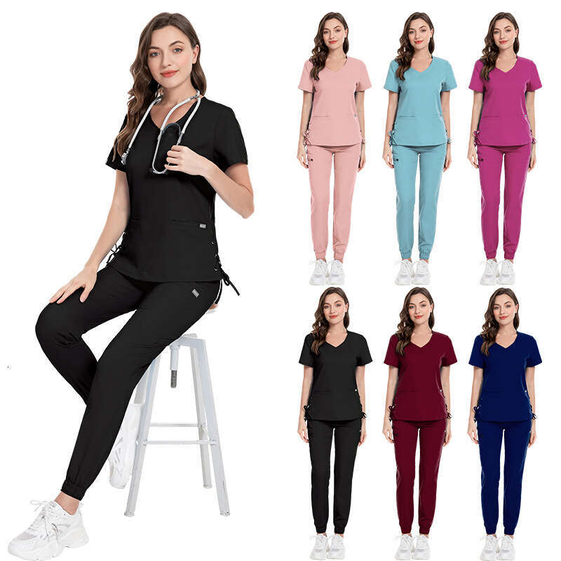 Niaa Hinn Scrubs New Product New Arrival Show Thinness High Elasticity French Gentle Wind Popular Versatile Ventilation Linen Bifurcated Self-cultivat