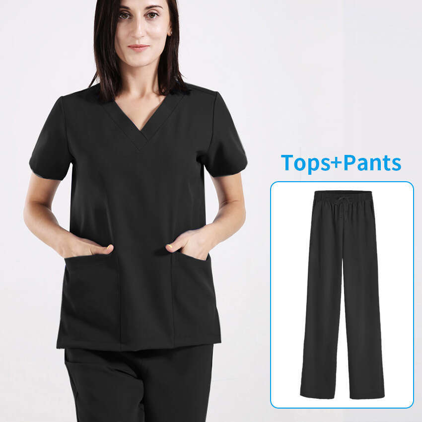 Niaa Hinn Scrub Set Scrubs New Arrival New Product Non-ironing Long Temperament Fashion Popular Solid Linen Loose Novelty Bifurcated Self-cultivation