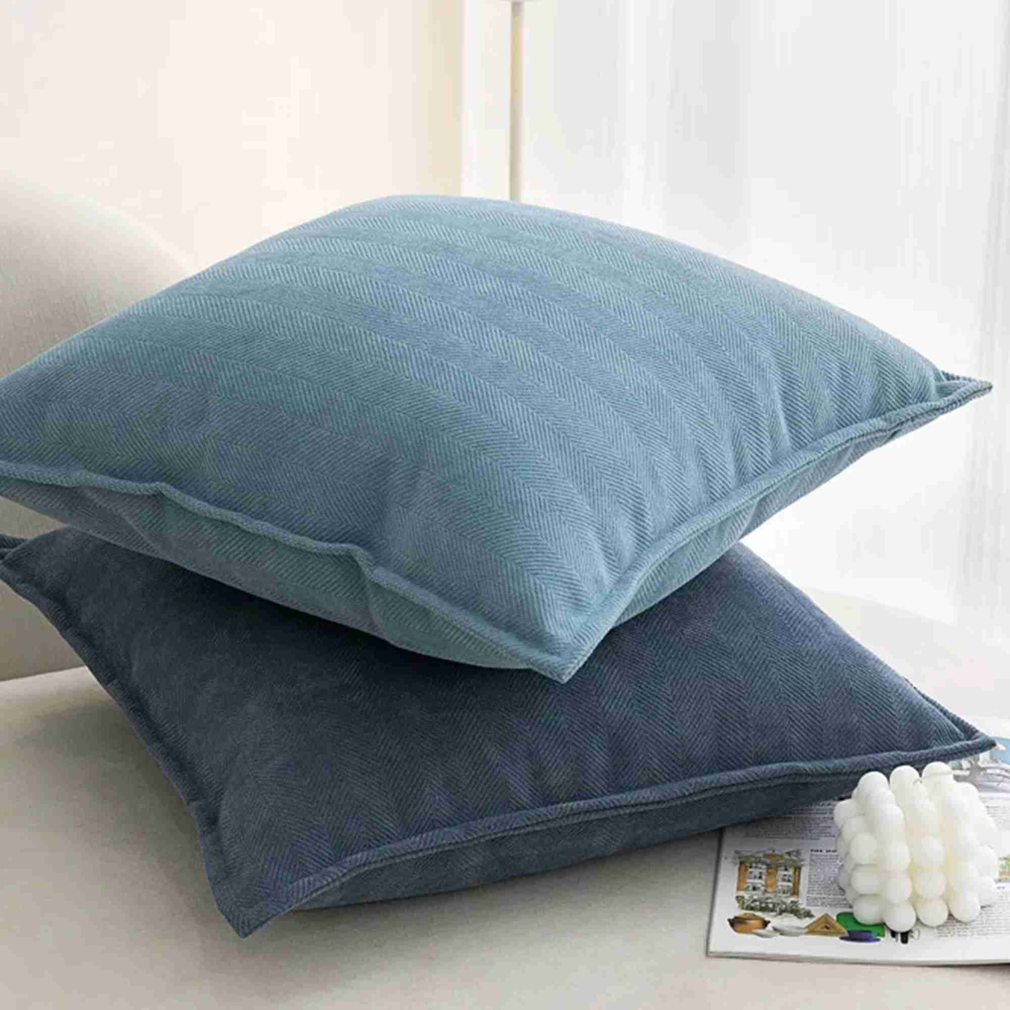 Chenille Throw pillow Covers with Elegant Luxury Design Square Cushion Case for Office Home Living Room Bed Sofa Cushion DecorM240717