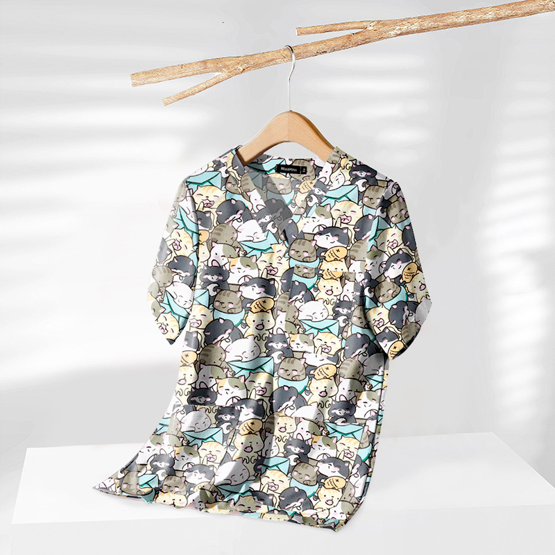 Two Piece Set Women Scrubs Scrubs New Arrival Show Thinness Gentle Wind High Elasticity French Temperament Ventilation Linen Short