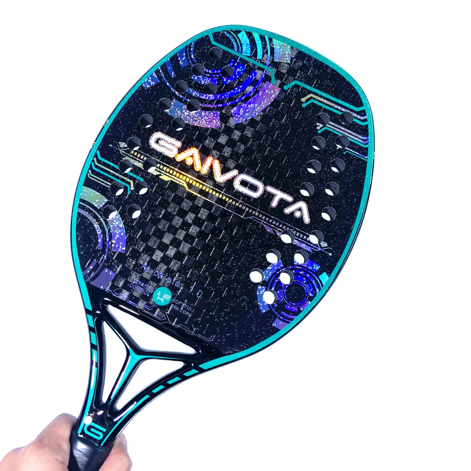 GAIVOTA beach Tennis racquet 12K rough surfacebackpack 240716