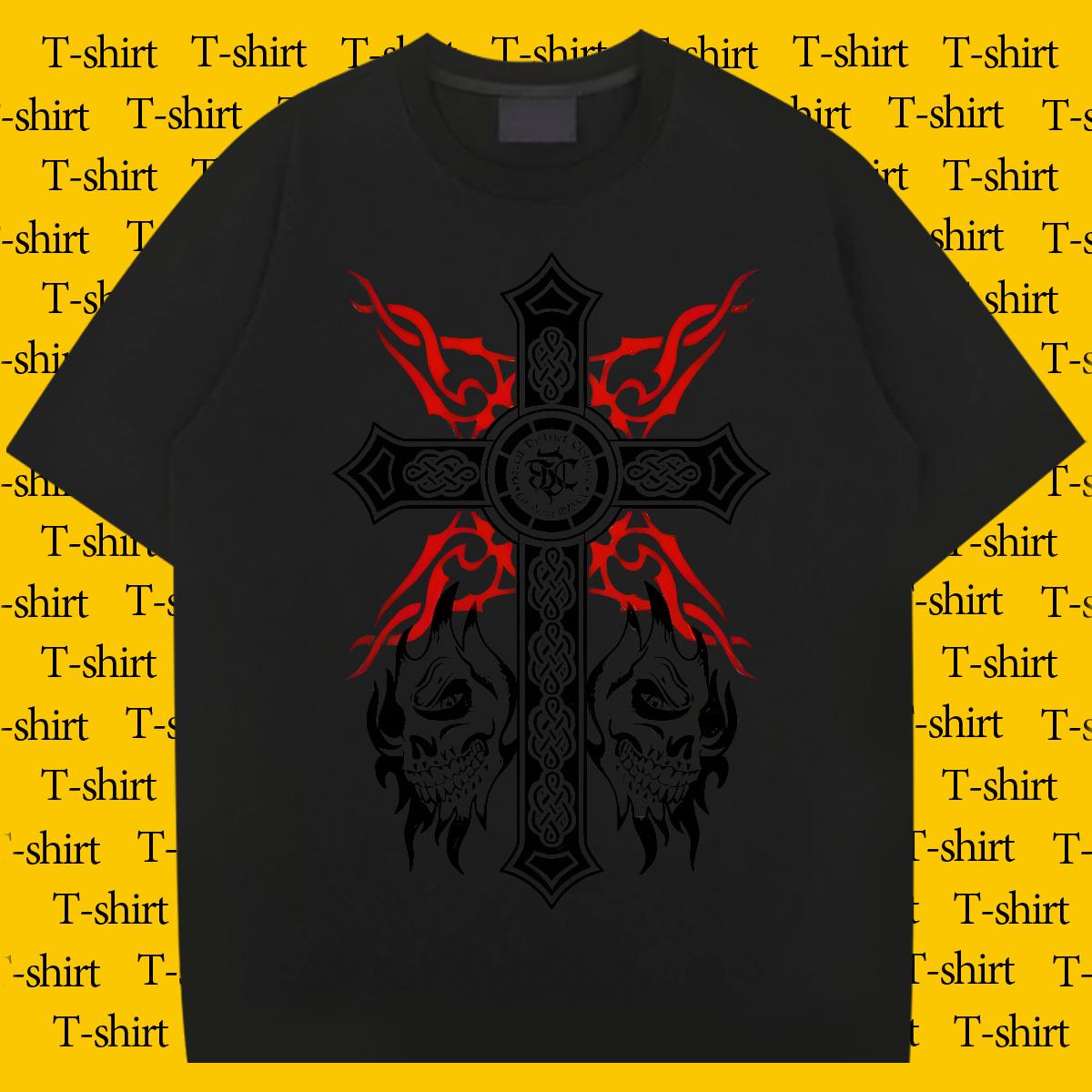 5A Mens T Shirts fathion 230g 100% Cotton Daily Wear Breathable Short Sleeve Mens Tshirts Casual New Custom Printed Tops